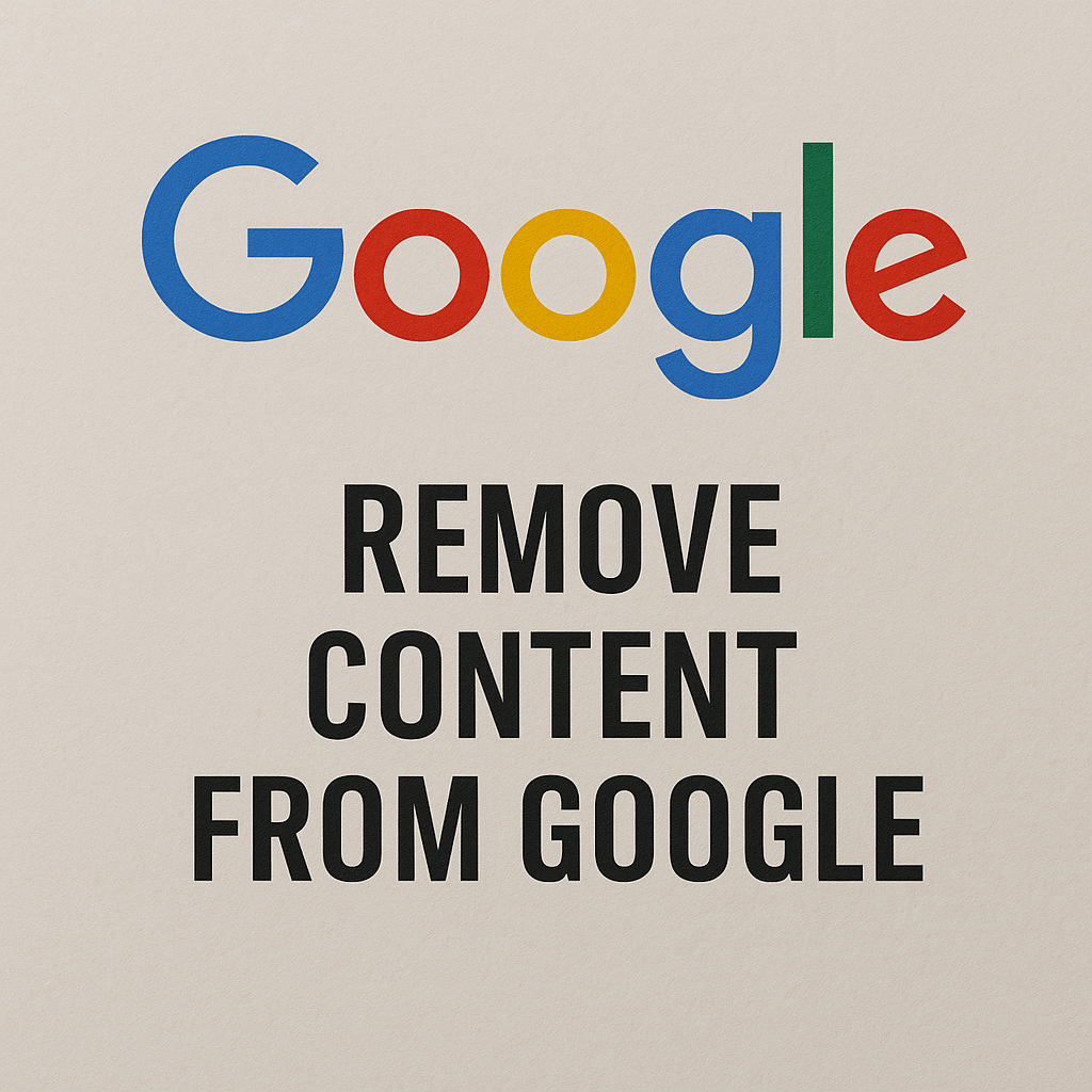 How to Remove Negative Content from Google: A Step-by-Step Guide for 2025